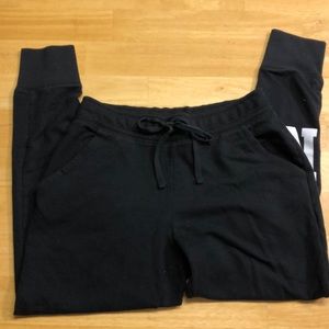 SOLD Small Black joggers VS PINK